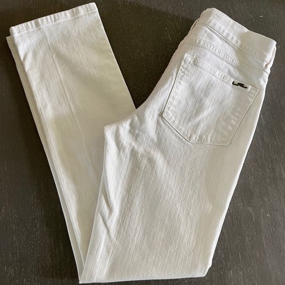 Lauren Ralph Lauren LRL Cream Classic Straight Jeans - Picture 3 of 6